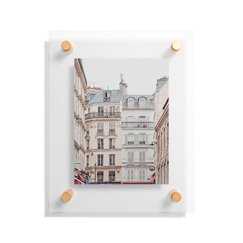Eye Poetry Photography Bonjour Montmartre Paris Architecture Floating Acrylic Print