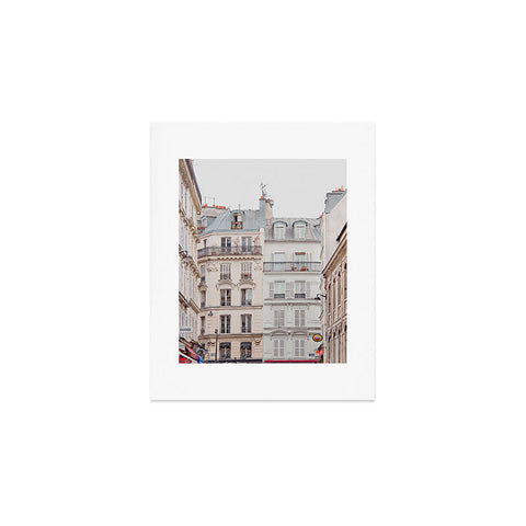 Eye Poetry Photography Bonjour Montmartre Paris Architecture Art Print