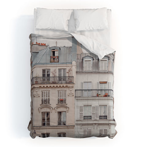 Eye Poetry Photography Bonjour Montmartre Paris Architecture Comforter