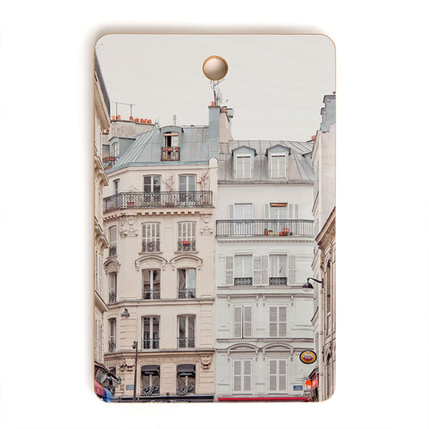 Eye Poetry Photography Bonjour Montmartre Paris Architecture Cutting Board Rectangle