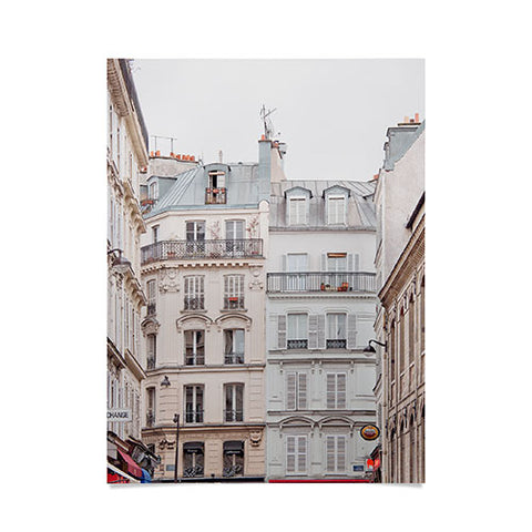 Eye Poetry Photography Bonjour Montmartre Paris Architecture Poster