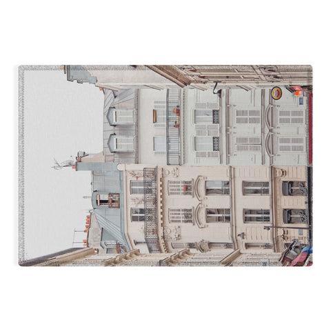 Eye Poetry Photography Bonjour Montmartre Paris Architecture Outdoor Rug