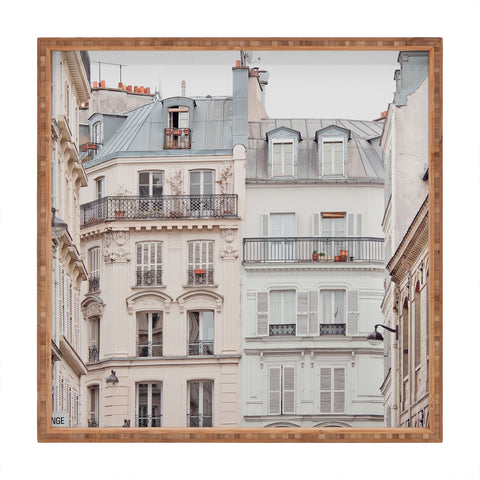 Eye Poetry Photography Bonjour Montmartre Paris Architecture Square Tray