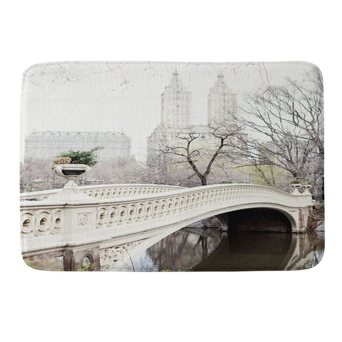 Eye Poetry Photography Bow Bridge in Central Park Memory Foam Bath Mat