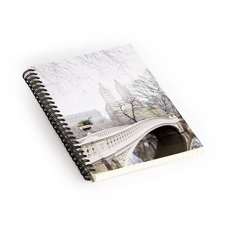 Eye Poetry Photography Bow Bridge in Central Park Spiral Notebook