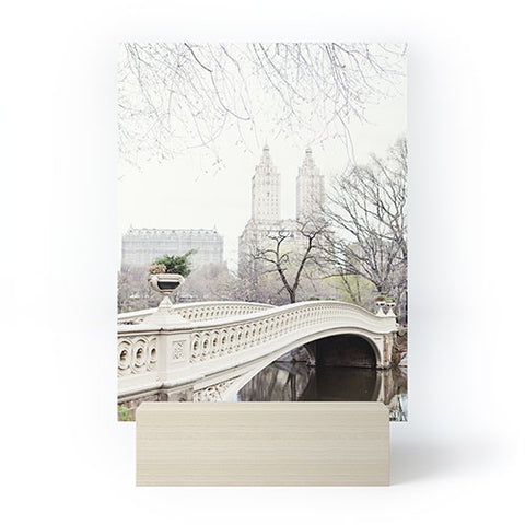 Eye Poetry Photography Bow Bridge in Central Park Mini Art Print
