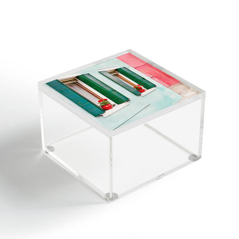 Eye Poetry Photography Burano Pastels Italy Acrylic Box