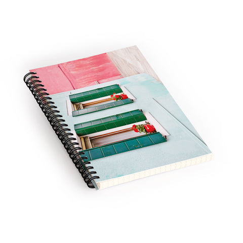 Eye Poetry Photography Burano Pastels Italy Spiral Notebook