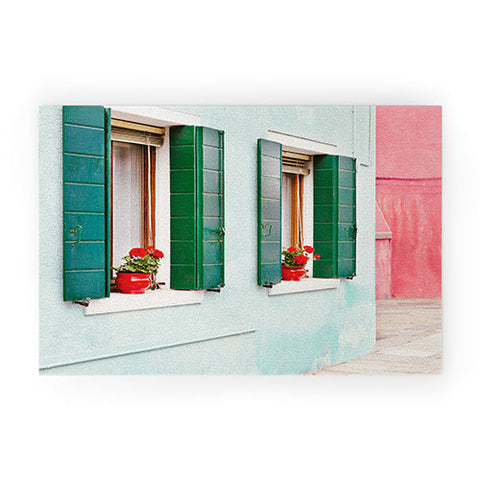 Eye Poetry Photography Burano Pastels Italy Welcome Mat