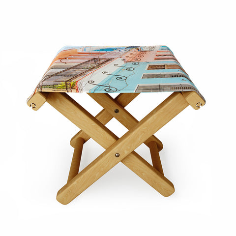 Eye Poetry Photography Caribbean Color Havana Cuba Folding Stool