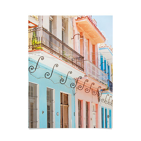 Eye Poetry Photography Caribbean Color Havana Cuba Poster