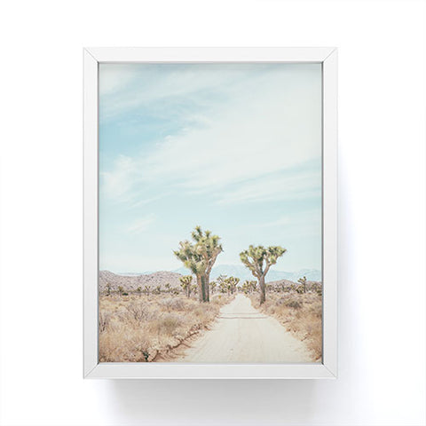 Eye Poetry Photography Desert Path Joshua Tree Lands Framed Mini Art Print