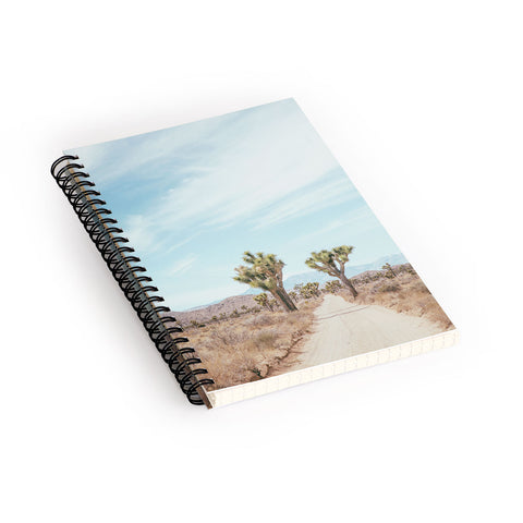 Eye Poetry Photography Desert Path Joshua Tree Lands Spiral Notebook