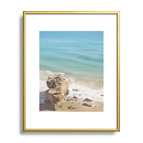 Eye Poetry Photography El Matador Beach California Metal Framed Art Print