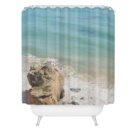 Eye Poetry Photography El Matador Beach California Shower Curtain