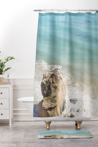 Eye Poetry Photography El Matador Beach California Shower Curtain And Mat