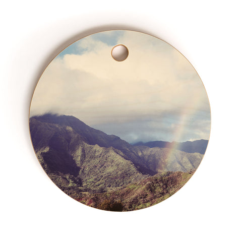 Eye Poetry Photography Kauai Rainbow Hawaii Nature Cutting Board Round