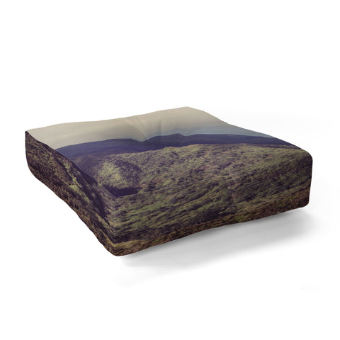 Eye Poetry Photography Kauai Rainbow Hawaii Nature Floor Pillow Square