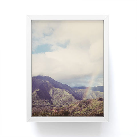 Eye Poetry Photography Kauai Rainbow Hawaii Nature Framed Mini Art Print