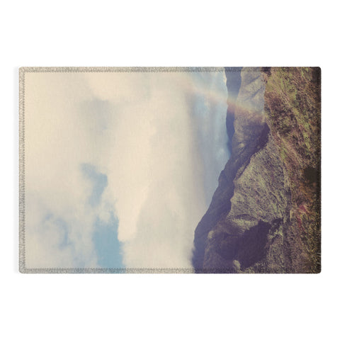 Eye Poetry Photography Kauai Rainbow Hawaii Nature Outdoor Rug