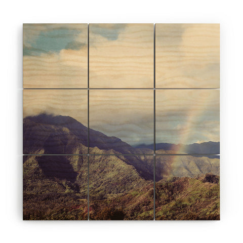 Eye Poetry Photography Kauai Rainbow Hawaii Nature Wood Wall Mural