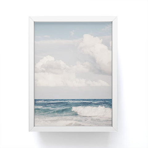 Eye Poetry Photography Ocean Clouds Nature Landscape Framed Mini Art Print