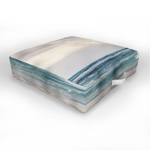 Eye Poetry Photography Ocean Clouds Nature Landscape Outdoor Floor Cushion
