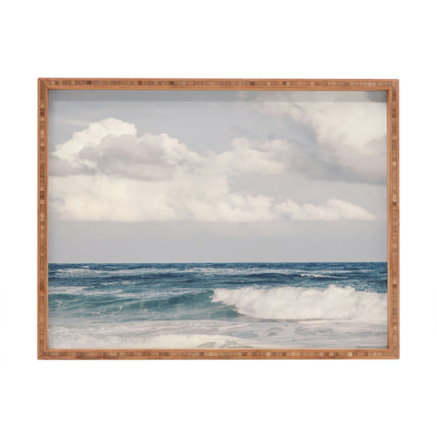 Eye Poetry Photography Ocean Clouds Nature Landscape Rectangular Tray