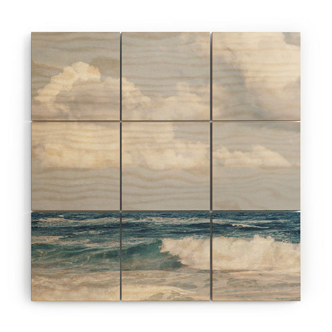 Eye Poetry Photography Ocean Clouds Nature Landscape Wood Wall Mural