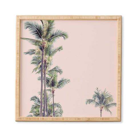 Eye Poetry Photography Palm Trees in La La Land California Framed Wall Art
