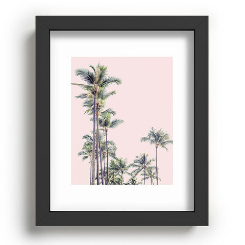 Eye Poetry Photography Palm Trees in La La Land California Recessed Framing Rectangle