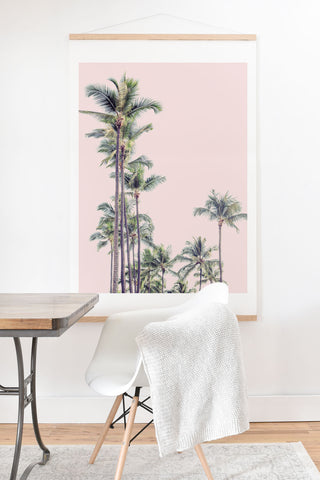 Eye Poetry Photography Palm Trees in La La Land California Art Print And Hanger