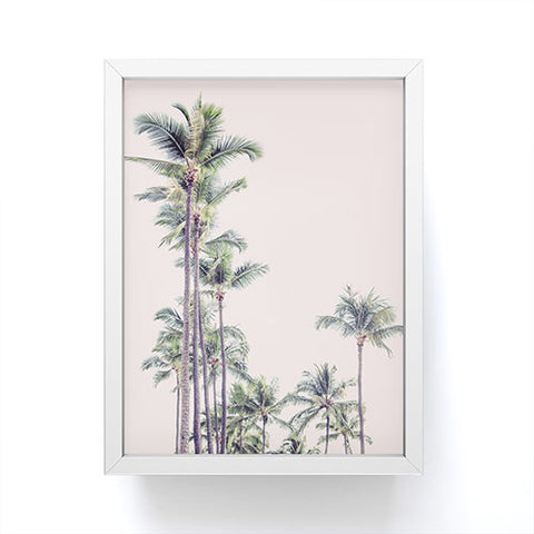 Eye Poetry Photography Palm Trees in La La Land California Framed Mini Art Print