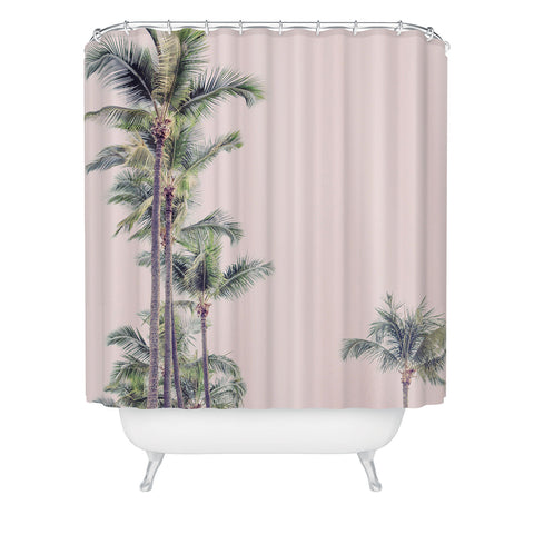 Eye Poetry Photography Palm Trees in La La Land California Shower Curtain