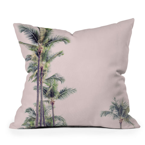 Eye Poetry Photography Palm Trees in La La Land California Outdoor Throw Pillow
