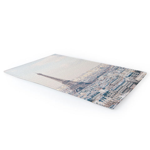 Eye Poetry Photography Paris Skyline Eiffel Tower View Area Rug