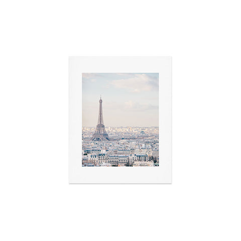Eye Poetry Photography Paris Skyline Eiffel Tower View Art Print
