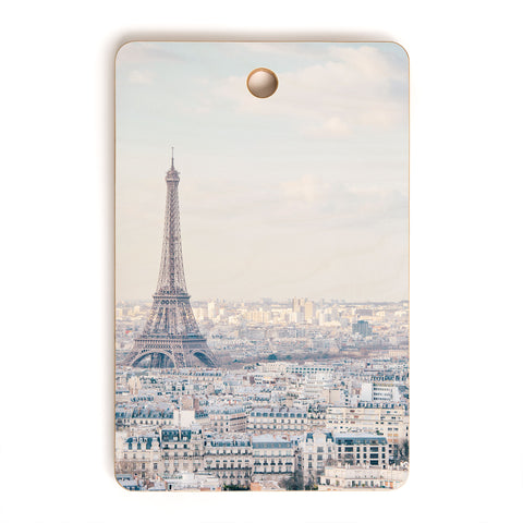 Eye Poetry Photography Paris Skyline Eiffel Tower View Cutting Board Rectangle