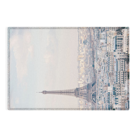 Eye Poetry Photography Paris Skyline Eiffel Tower View Outdoor Rug