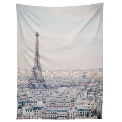 Eye Poetry Photography Paris Skyline Eiffel Tower View Tapestry