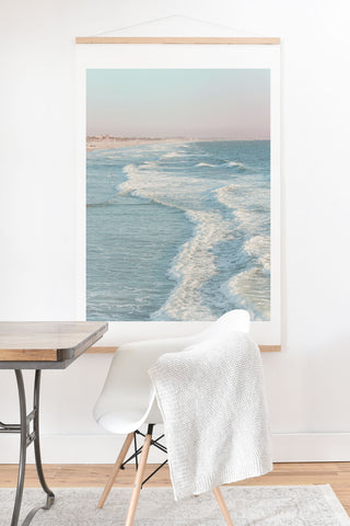 Eye Poetry Photography Santa Monica California Beach Art Print And Hanger