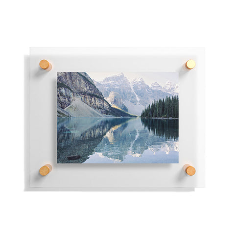 Eye Poetry Photography Sunrise Reflections Moraine Lake Banff Mountain Floating Acrylic Print