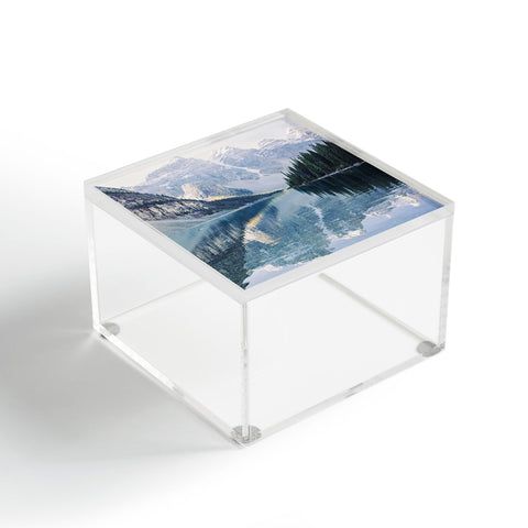 Eye Poetry Photography Sunrise Reflections Moraine Lake Banff Mountain Acrylic Box