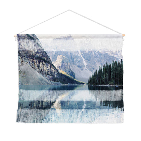 Eye Poetry Photography Sunrise Reflections Moraine Lake Banff Mountain Wall Hanging Landscape