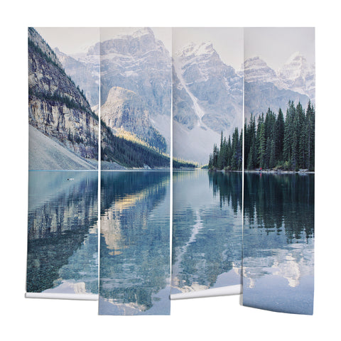 Eye Poetry Photography Sunrise Reflections Moraine Lake Banff Mountain Wall Mural