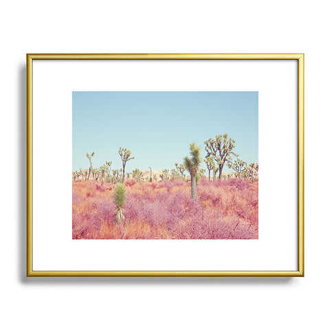 Eye Poetry Photography Surreal Desert Joshua Tree Metal Framed Art Print