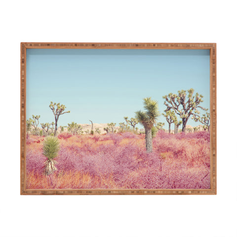 Eye Poetry Photography Surreal Desert Joshua Tree Rectangular Tray