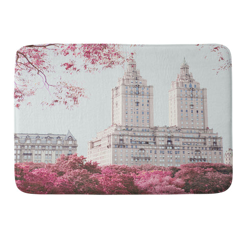 Eye Poetry Photography Surreal Spring New York City Memory Foam Bath Mat