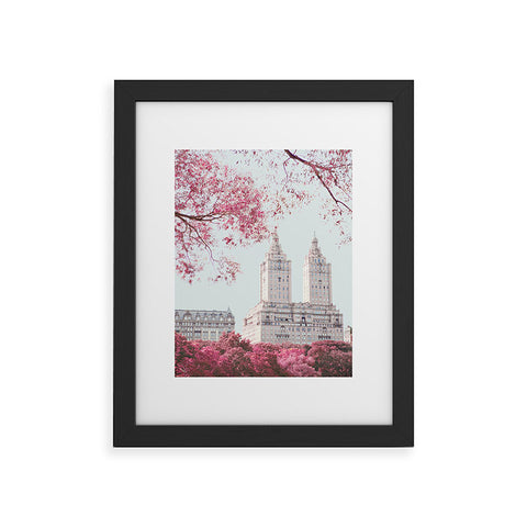 Eye Poetry Photography Surreal Spring New York City Framed Art Print