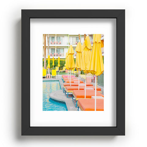 Eye Poetry Photography Swimming in Palm Springs Recessed Framing Rectangle